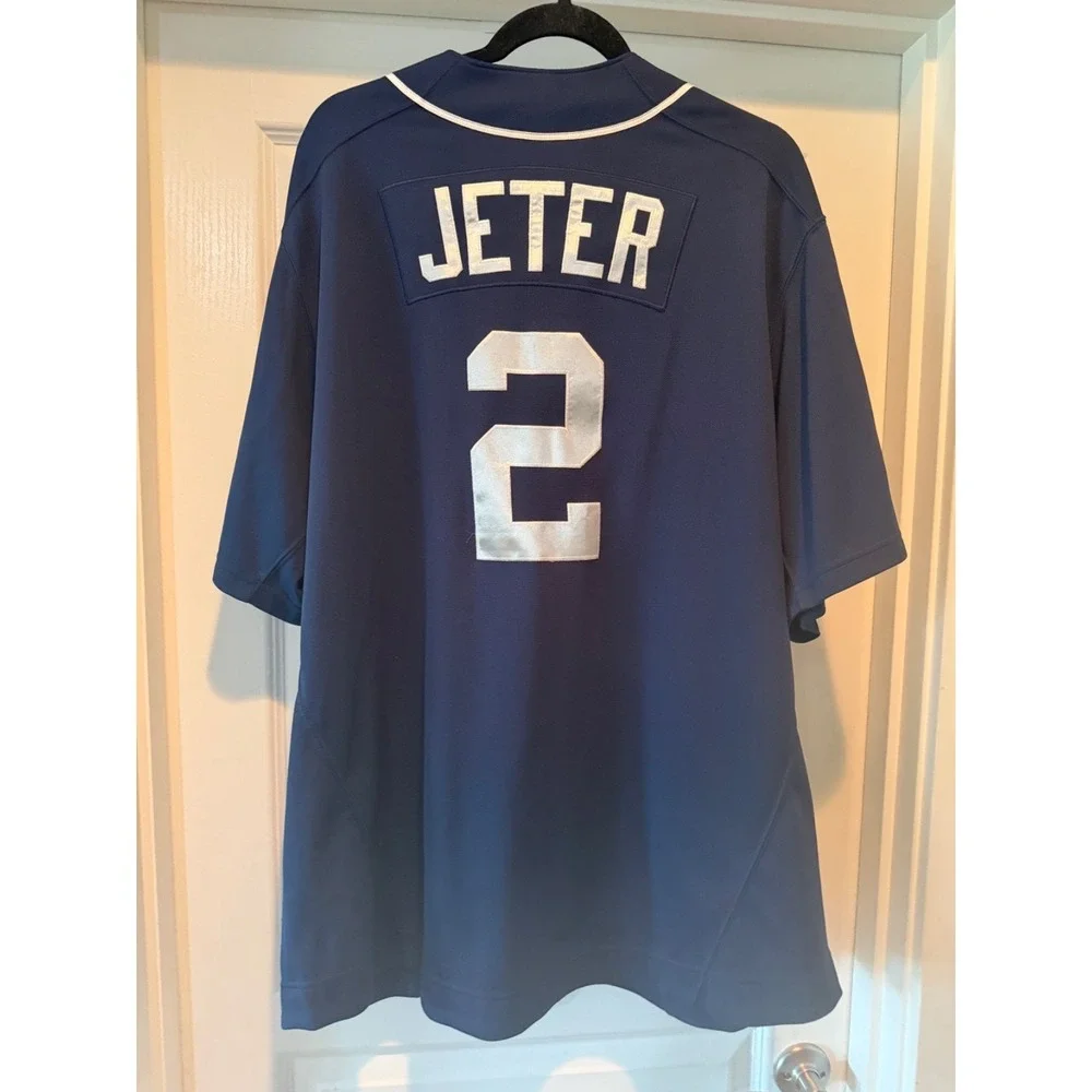 New York Yankees Derek Jeter Nike team jersey, men's  excellent condition